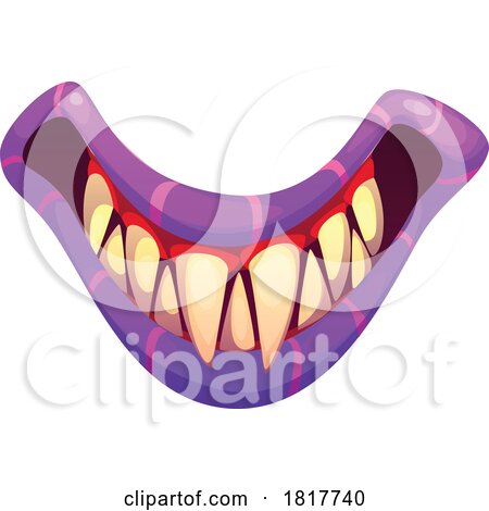 Monster Mouth Licensed Clipart by Vector Tradition SM