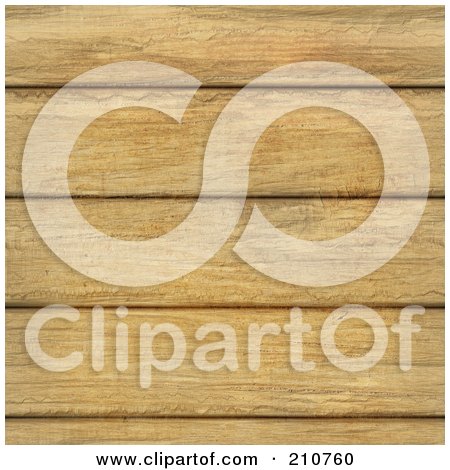 Royalty-Free (RF) Clipart Illustration of a Seamless Background Of Wooden Oak Planks by Arena Creative
