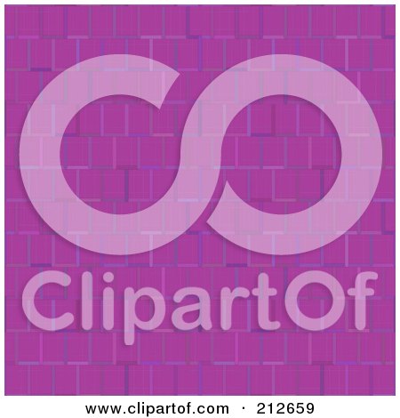 Royalty-Free (RF) Clipart Illustration of a Seamless Repeat Background Of Shingles On Purple by chrisroll