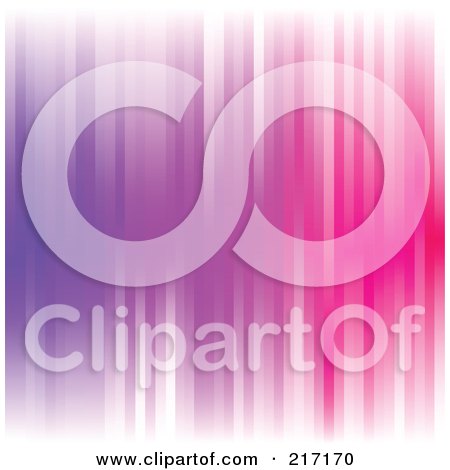 Royalty-Free (RF) Clipart Illustration of an Abstract Background Of Blurred Purple And Pink Light by Pushkin