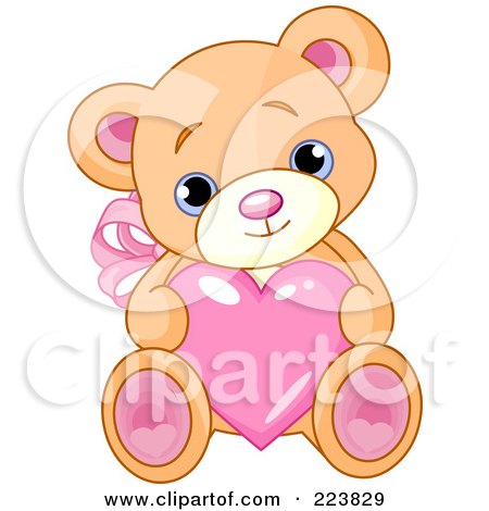 drawings of love teddy bears