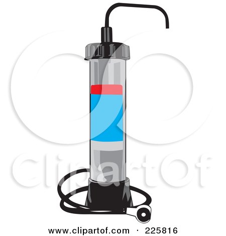 Royalty-Free (RF) Clipart Illustration of a Filter by David Rey