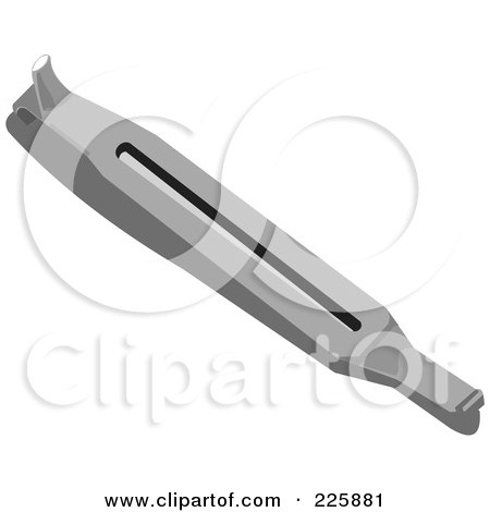 Royalty-Free (RF) Clipart Illustration of a Pryer by David Rey