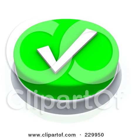 Royalty-Free (RF) Clipart Illustration of a 3d Blanco Man Trying To Decide  Which Button To Press by Jiri Moucka #229969