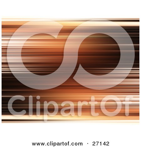 Clipart Illustration of a Blurred Brown And Orange Background Of Light by KJ Pargeter