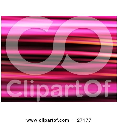 Clipart Illustration of a Blurred Pink And Black Background by KJ Pargeter