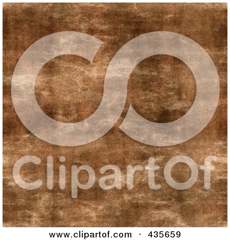 Royalty-Free (RF) Clipart Illustration of a Grungy Brown Leather Background by Arena Creative
