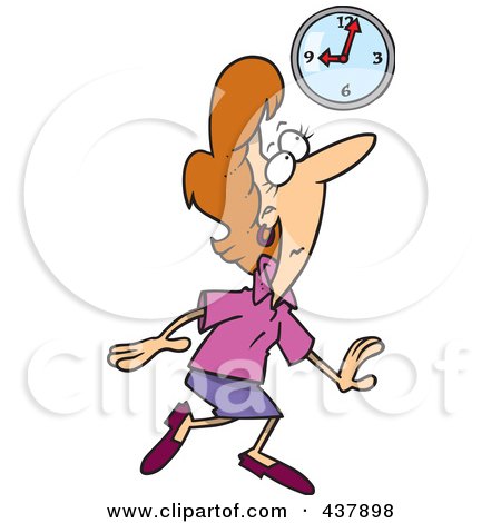 https://images.clipartof.com/small/437898-Royalty-Free-RF-Clip-Art-Illustration-Of-A-Sneaky-Cartoon-Businesswoman-Tip-Toeing-Late-To-Work.jpg