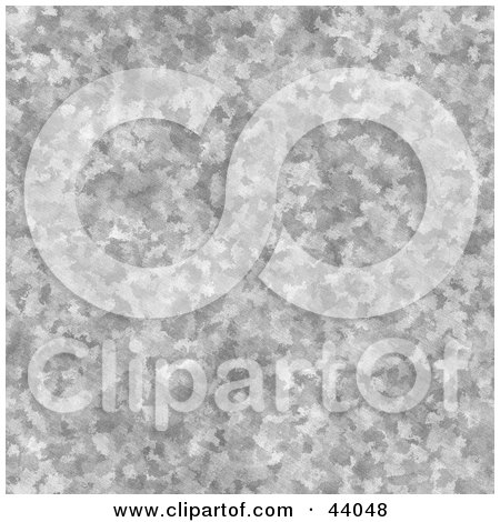 Clipart Illustration of a Blotchy Metal Background by Arena Creative