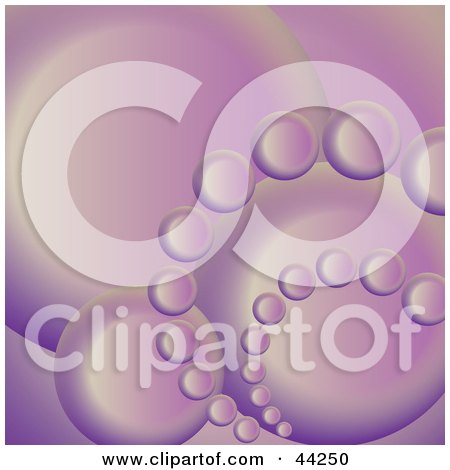 Clipart Illustration of a Spiraling Purple Orb Website Background by kaycee
