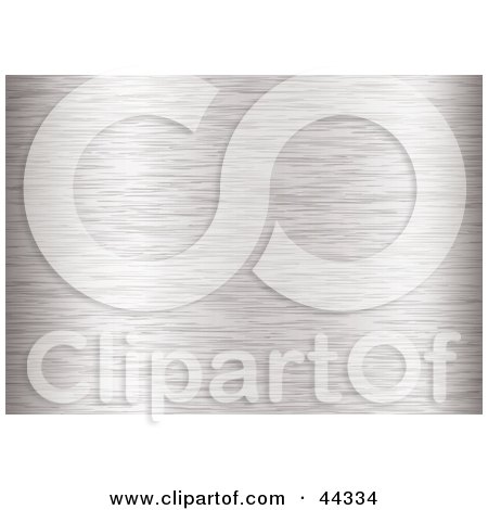 Royalty-free (RF) Clip Art Of Brushed Stainless Steel Metal Background by michaeltravers