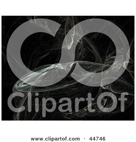 Royalty-Free (RF) Clipart Illustration of a Smoke Fractal by oboy