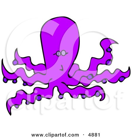 Octopus (also known as the Devilfish) Clipart by djart
