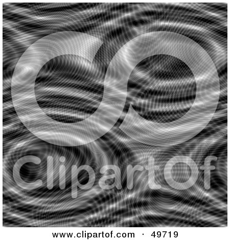 Royalty-Free (RF) Clipart Illustration of a Gray Abstract Ripple Background by Arena Creative