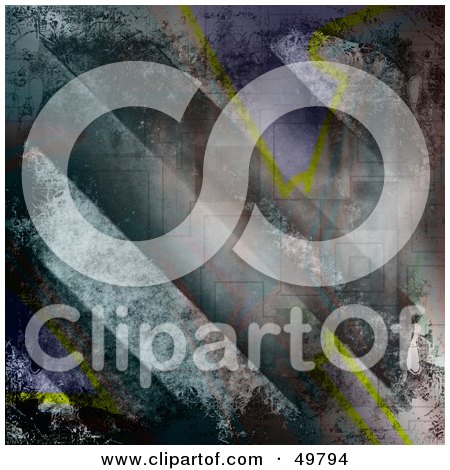 Royalty-Free (RF) Clipart Illustration of an Abstract Textured Grunge Background by Arena Creative