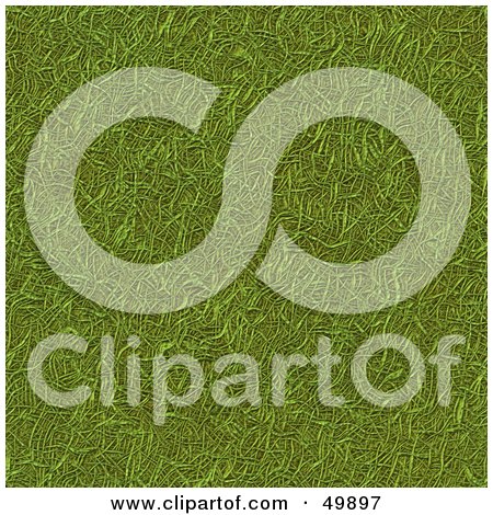 Royalty-Free (RF) Clipart Illustration of a Textured Green Grass Background by Arena Creative