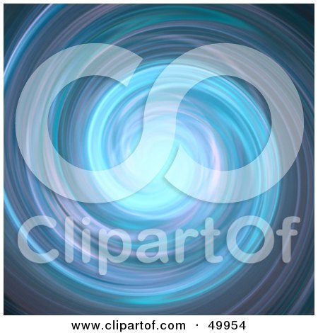 Royalty-Free (RF) Clipart Illustration of a Fast Spinning Vortex Of Purple And Blue Water by Arena Creative
