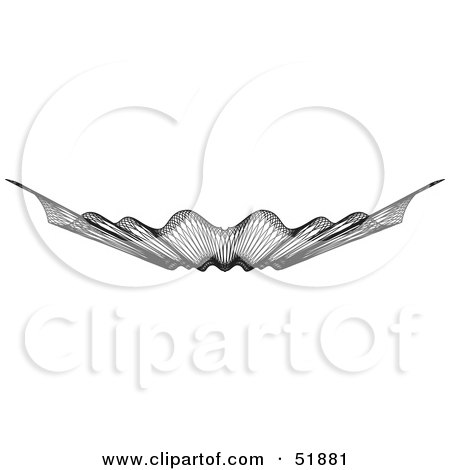 Clipart Illustration of an Ornate Guilloche Design - Version 7 by stockillustrations