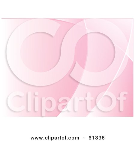 Royalty-free (RF) Clipart Illustration of a Pink Abstract Flowing Background - Version 1 by Kheng Guan Toh