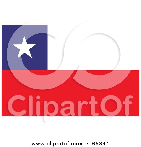Royalty-Free (RF) Clipart Illustration of a Chile Flag Background by Prawny