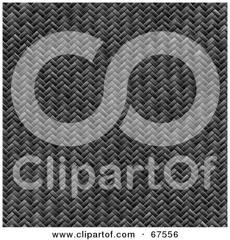 Royalty-Free (RF) Clipart Illustration of a Carbon Fiber Weave Background by Arena Creative