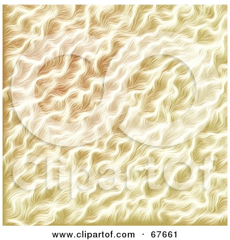 Royalty-Free (RF) Clipart Illustration of a Textured Polar Bear Fur Background by Arena Creative