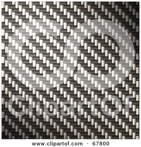 Royalty-Free (RF) Clipart Illustration of a Shiny Carbon Fiber Background by Arena Creative