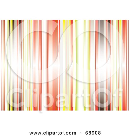 Royalty-Free (RF) Clipart Illustration of a Colorful Background Of Vertical Stripes - Version 4 by michaeltravers