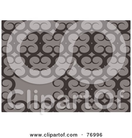 Royalty-Free (RF) Clipart Illustration of a Text Box In A Gray Ram Horn Background by michaeltravers
