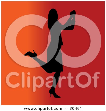 https://images.clipartof.com/small/80461-Royalty-Free-RF-Clipart-Illustration-Of-A-Black-Silhouetted-Businesswoman-Kicking-Up-Her-Heels-And-Doing-A-Happy-Dance.jpg