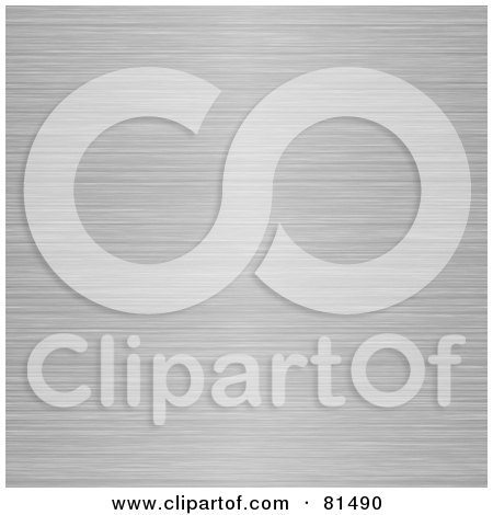 Royalty-Free (RF) Clipart Illustration of a Brushed Nickle Seamless Background by Arena Creative