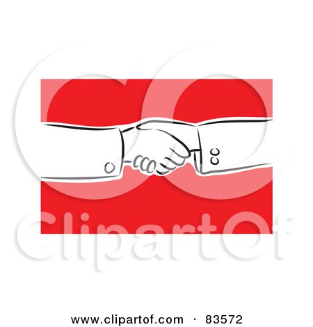 Royalty-Free (RF) Clipart Illustration of Hands Shaking by Prawny