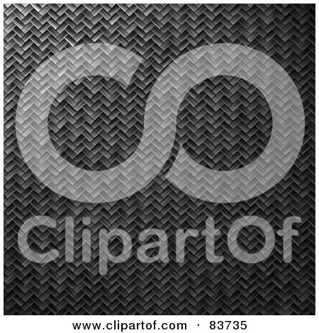 Royalty-Free (RF) Clipart Illustration of a Carbon Fiber Background With Light Cast On It by Arena Creative