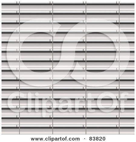 Royalty-Free (RF) Clipart Illustration of a White Venetian Blinds Background by Arena Creative