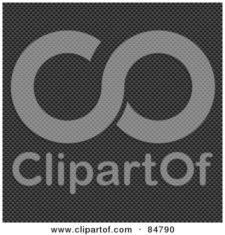 Royalty-Free (RF) Clipart Illustration of a Textured Carbon Fiber Background In Gray - Version 4 by Arena Creative