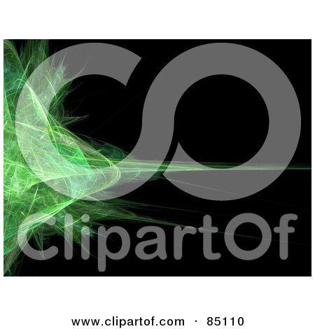 Royalty-Free (RF) Clipart Illustration of an Abstract Fractal Design Background - Version 6 by Arena Creative