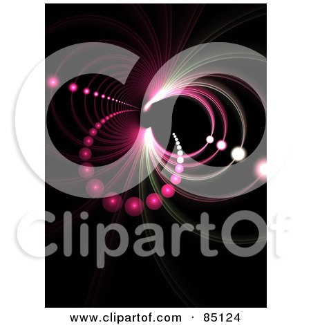 Royalty-Free (RF) Clipart Illustration of an Abstract Fractal Design Background - Version 33 by Arena Creative