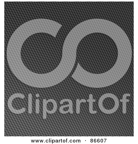 Royalty-Free (RF) Clipart Illustration of a Gray Woven Carbon Fiber Background by Arena Creative