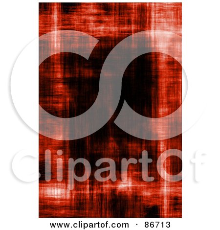 Royalty-Free (RF) Clipart Illustration of a Dark And Red Grungy Background by Arena Creative