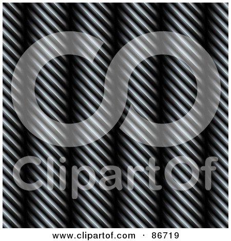 Royalty-Free (RF) Clipart Illustration of a Background Of Steel Cable Wires by Arena Creative