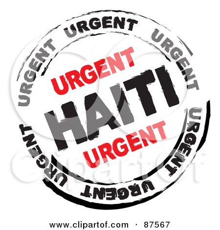 Black And Red Urgen Haiti Danger Stamp Posters, Art Prints by ... Danger Stamp