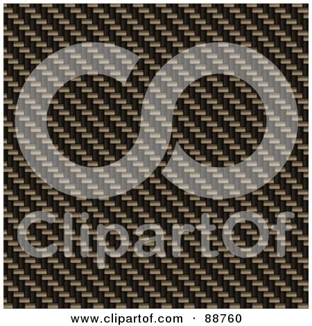 Royalty-Free (RF) Clipart Illustration of a Diagonal Carbon Fiber Pattern Background by Arena Creative