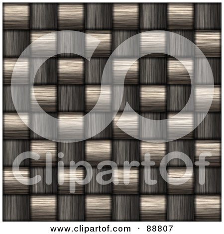 Royalty-Free (RF) Clipart Illustration of a Carbon Fiber Seamless Background by Arena Creative