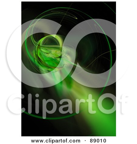 Royalty-Free (RF) Clipart Illustration of an Abstract Fractal Background - 6 by Arena Creative