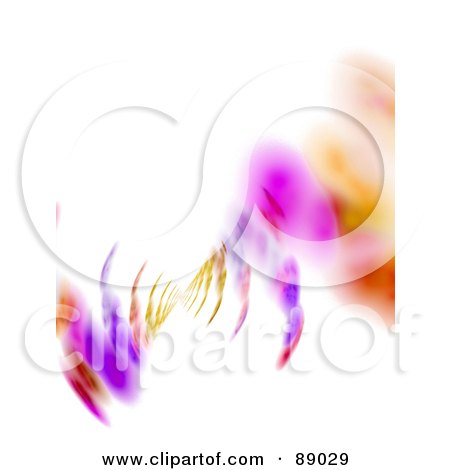 Royalty-Free (RF) Clipart Illustration of an Abstract Fractal Background - 25 by Arena Creative