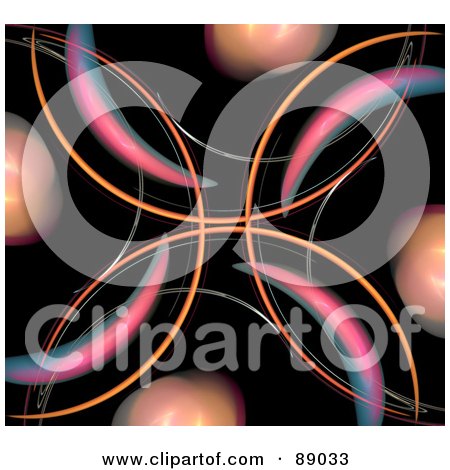 Royalty-Free (RF) Clipart Illustration of an Abstract Fractal Background - 29 by Arena Creative