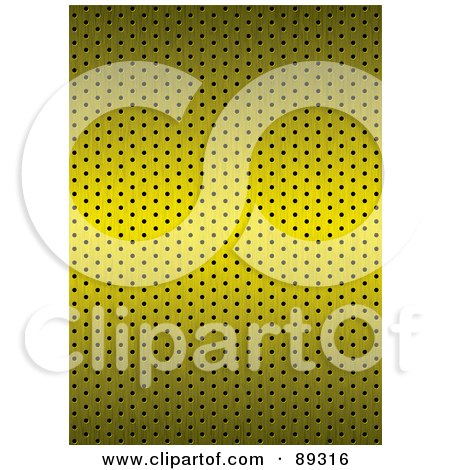 Royalty-Free (RF) Clipart Illustration of a Shiny Gold Metal Grill Background Texture by michaeltravers