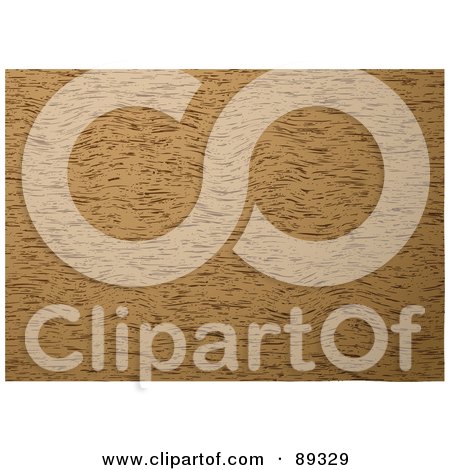 Royalty-Free (RF) Clipart Illustration of a Wavy Natural Wood Grain Texture Background by michaeltravers