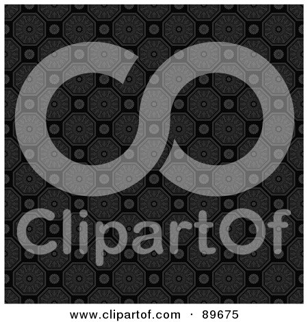 Royalty-Free (RF) Clipart Illustration of a Seamless Pattern Background - Version 26 by BestVector
