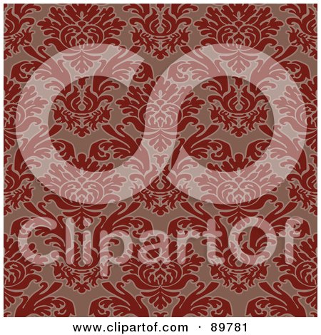 Royalty-Free (RF) Clipart Illustration of a Seamless Crest Pattern Background - Version 8 by BestVector